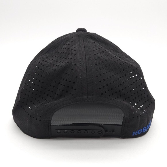 Kobalt Tools Lowe's Snapback Trucker Hat Vented Adjustable Ball Cap Black Adult - Picture 5 of 7